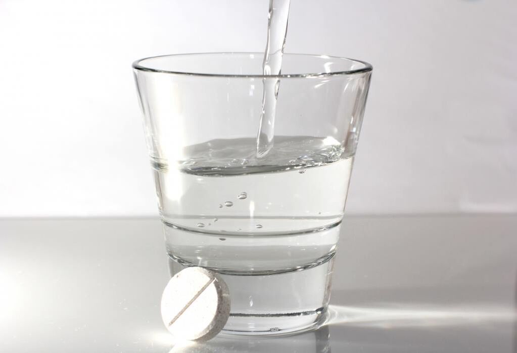 Vanduo ir tabletės osteochondrozei gydyti